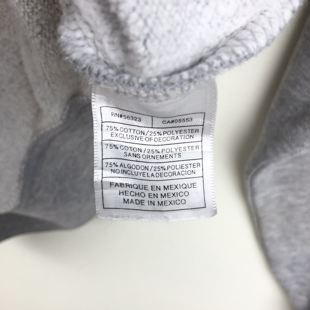 2000'S Nike Team College Character Sweatshirt Pullover Hoodie, Men's Size M (approx.), Center Logo cotton gray type Vintage Second Hand
