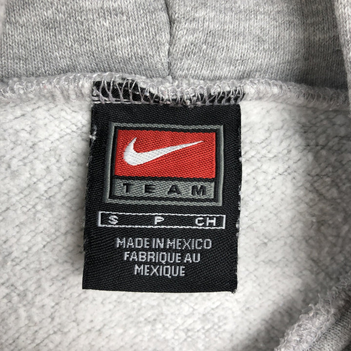 2000'S Nike NIKE TEAM Center Logo Sweatshirt Pullover Hoodie, Men's Size S (approx.) cotton gray type Vintage Second Hand