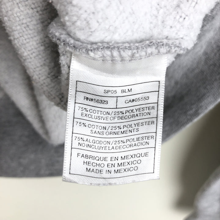 2000'S Nike NIKE TEAM Center Logo Sweatshirt Pullover Hoodie, Men's Size S (approx.) cotton gray type Vintage Second Hand