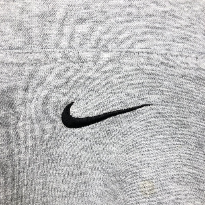 2000'S Nike NIKE TEAM Center Logo Sweatshirt Pullover Hoodie, Men's Size S (approx.) cotton gray type Vintage Second Hand