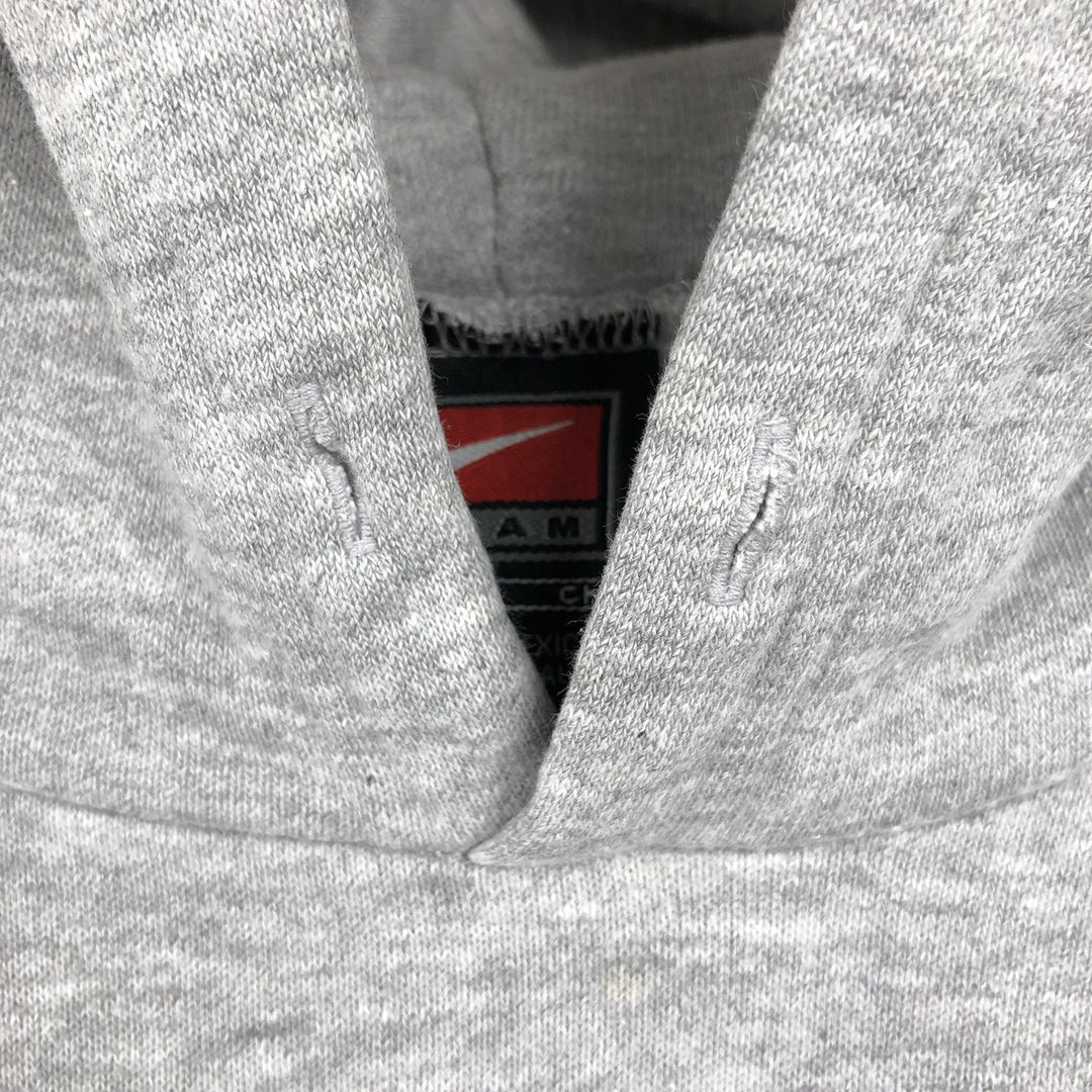 2000'S Nike NIKE TEAM Center Logo Sweatshirt Pullover Hoodie, Men's Size S (approx.) cotton gray type Vintage Second Hand