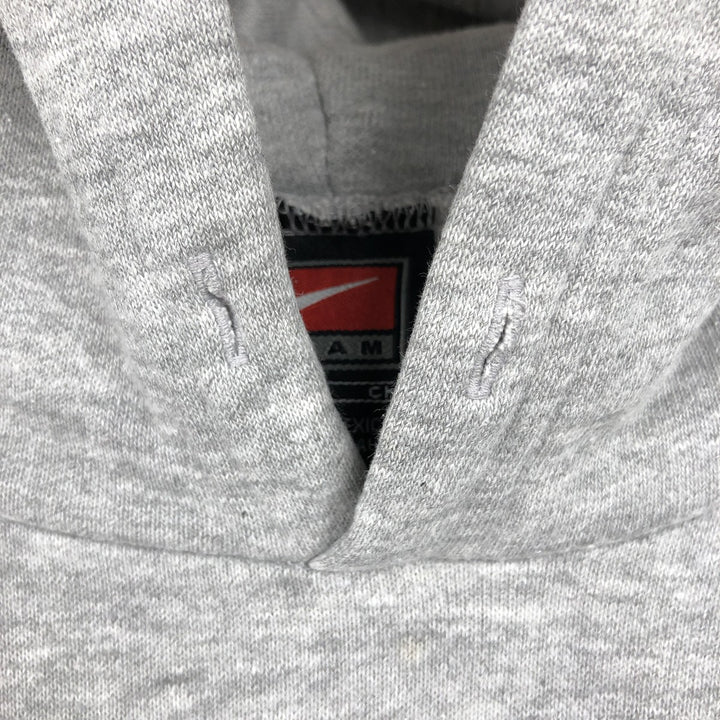 2000'S Nike NIKE TEAM Center Logo Sweatshirt Pullover Hoodie, Men's Size S (approx.) cotton gray type Vintage Second Hand