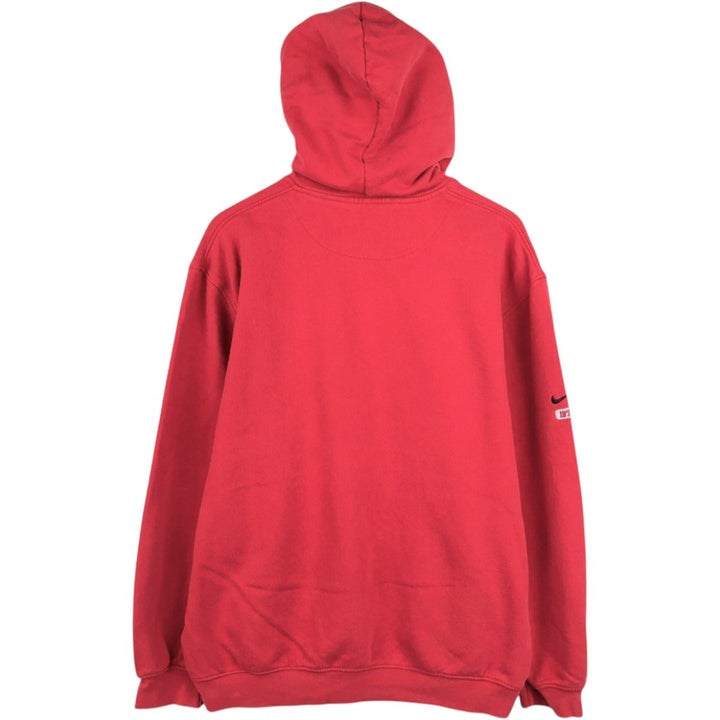 00'S Nike Sweat Pullover Hoodie Men's Size L cotton red type Vintage Second Hand