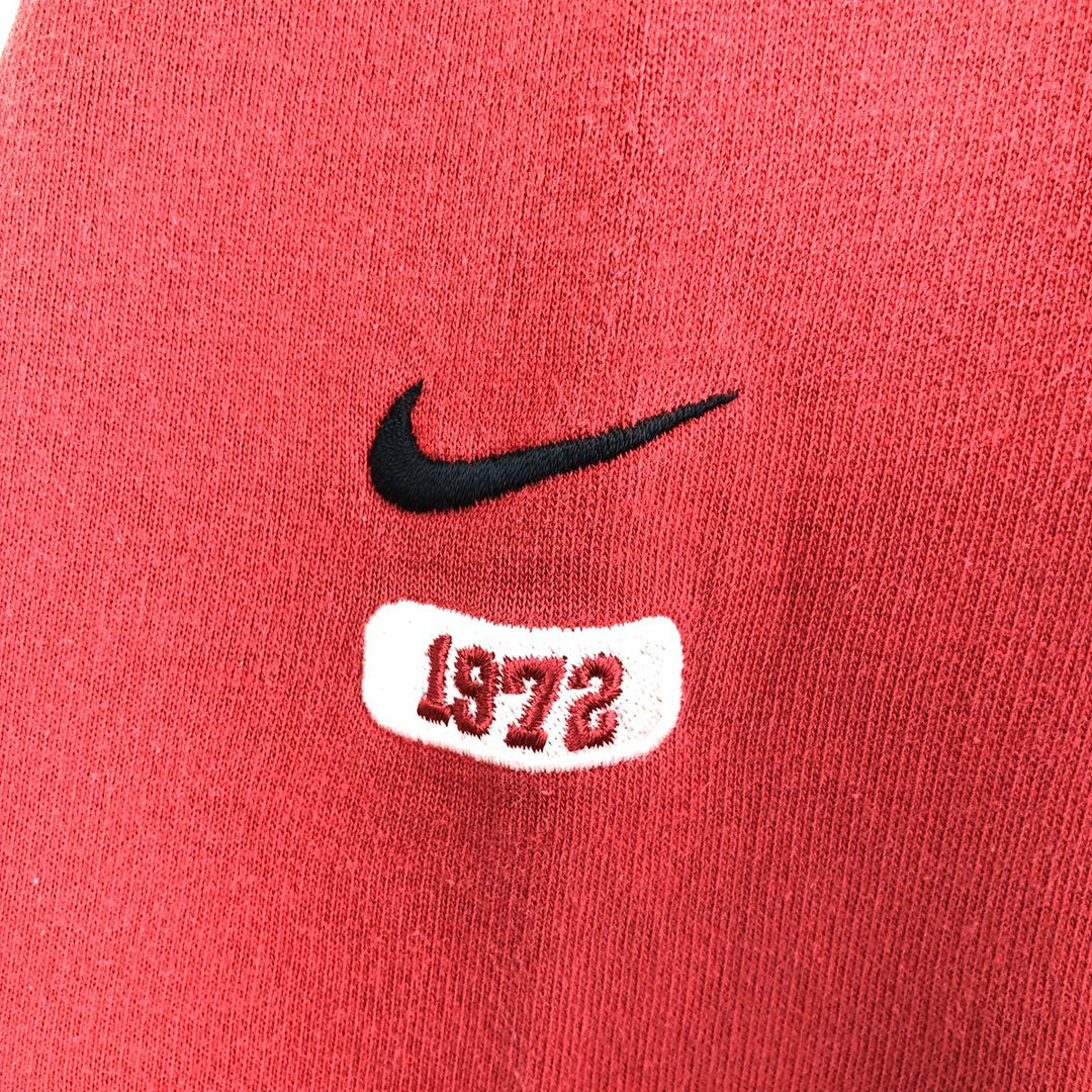 00'S Nike Sweat Pullover Hoodie Men's Size L cotton red type Vintage Second Hand