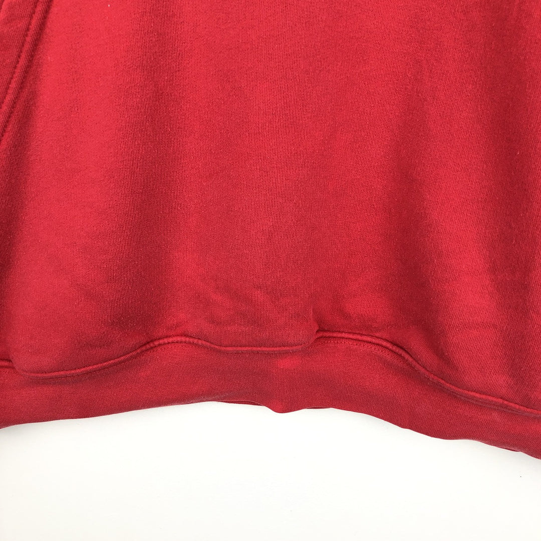 00'S Nike Sweat Pullover Hoodie Men's Size L cotton red type Vintage Second Hand