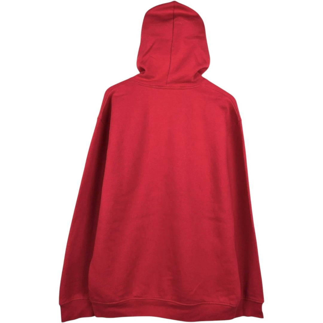 2000'S Nike Silver Tag Sweatshirt Pullover Hoodie, Men's Size XL (approx.) cotton red type Vintage Second Hand