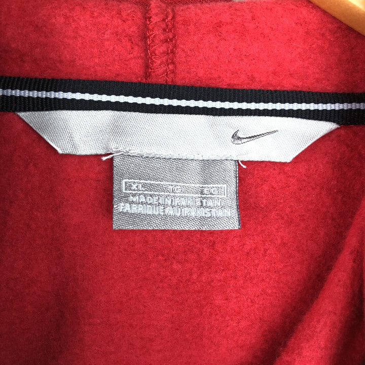 2000'S Nike Silver Tag Sweatshirt Pullover Hoodie, Men's Size XL (approx.) cotton red type Vintage Second Hand