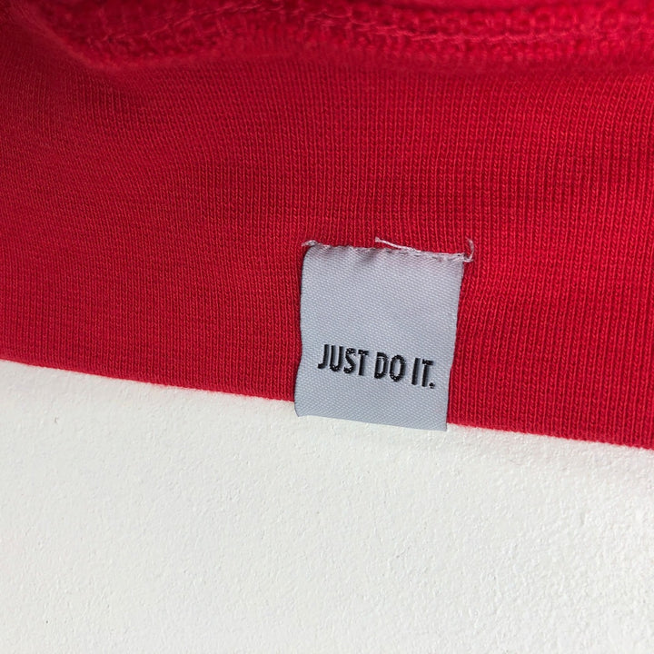 2000'S Nike Silver Tag Sweatshirt Pullover Hoodie, Men's Size XL (approx.) cotton red type Vintage Second Hand
