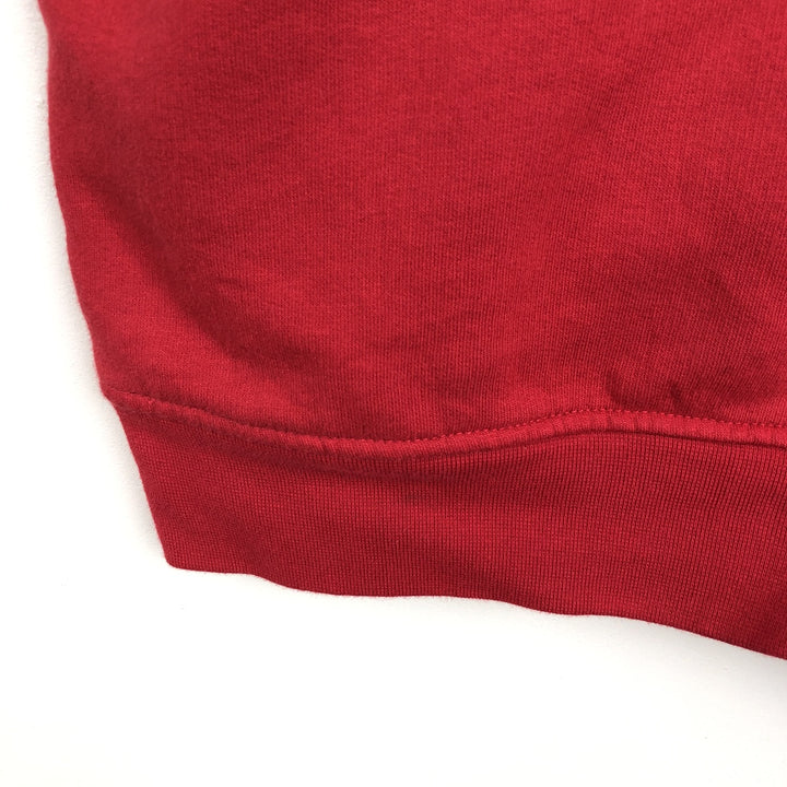 2000'S Nike Silver Tag Sweatshirt Pullover Hoodie, Men's Size XL (approx.) cotton red type Vintage Second Hand