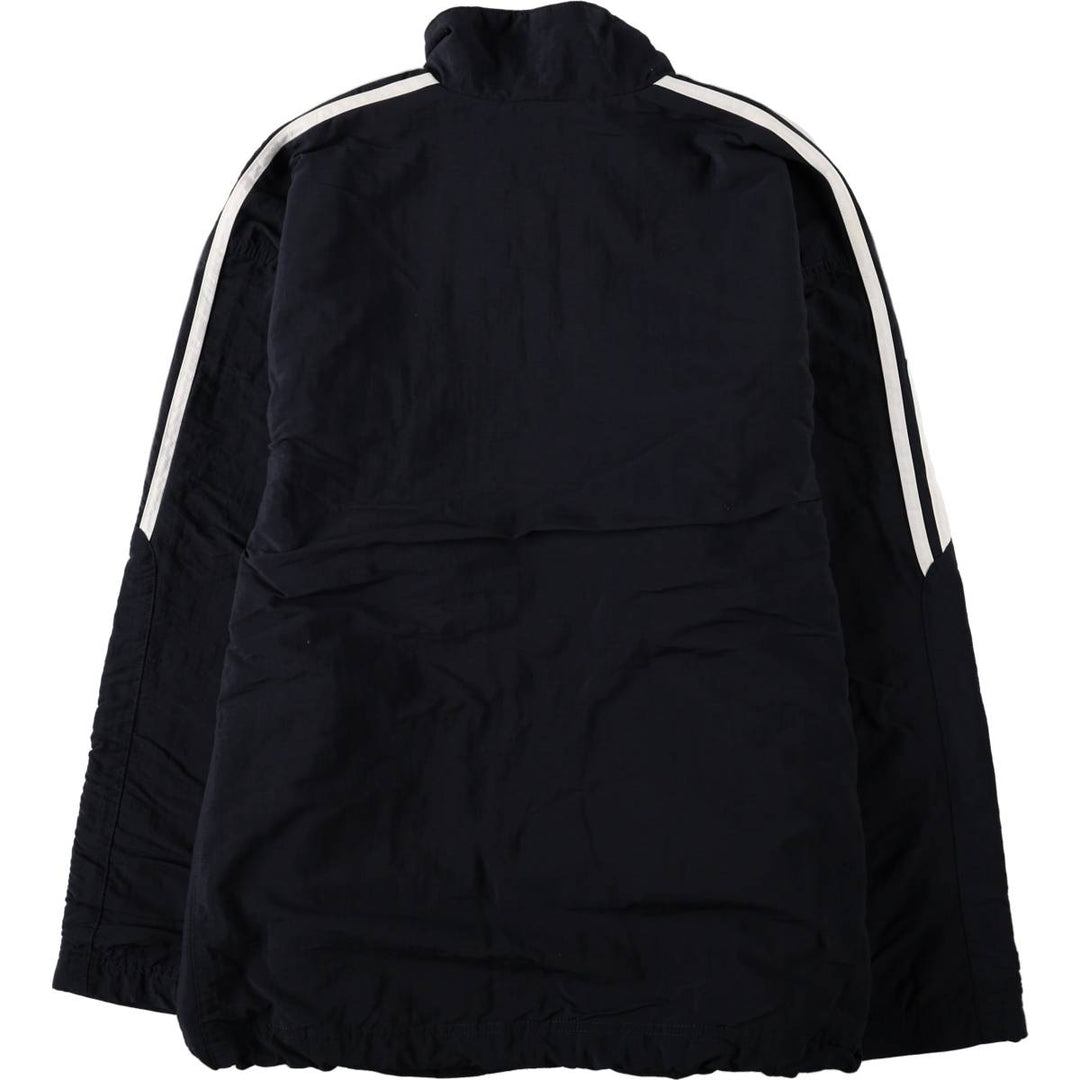 2000'S Adidas Half-Zip Nylon Pullover, Men's Size S (approx.) polyamide black type Vintage Second Hand
