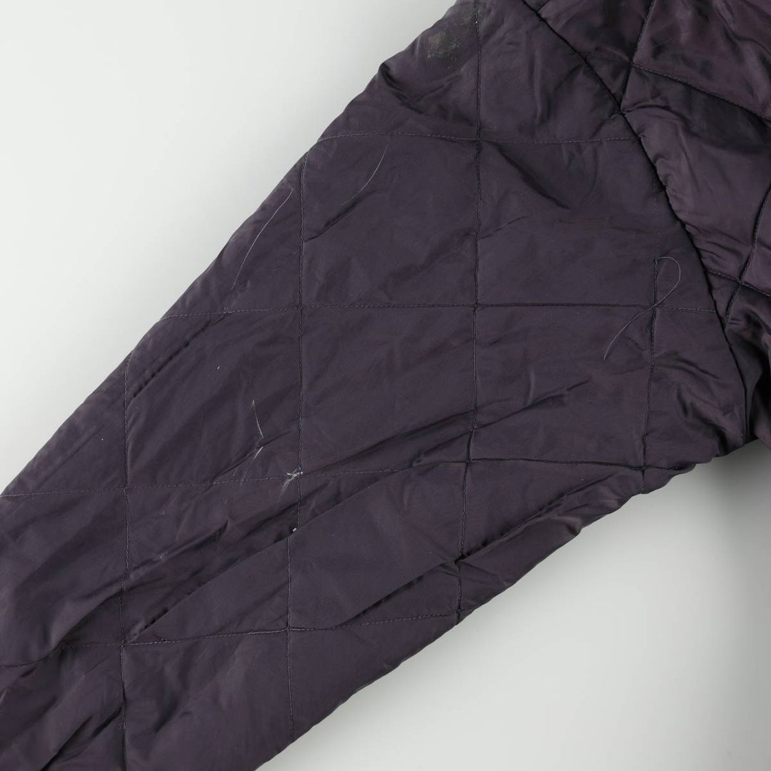 2000'S Adidas back logo padded hoodie puffer jacket, men's size XL (approx.) Nylon gray type Vintage Second Hand