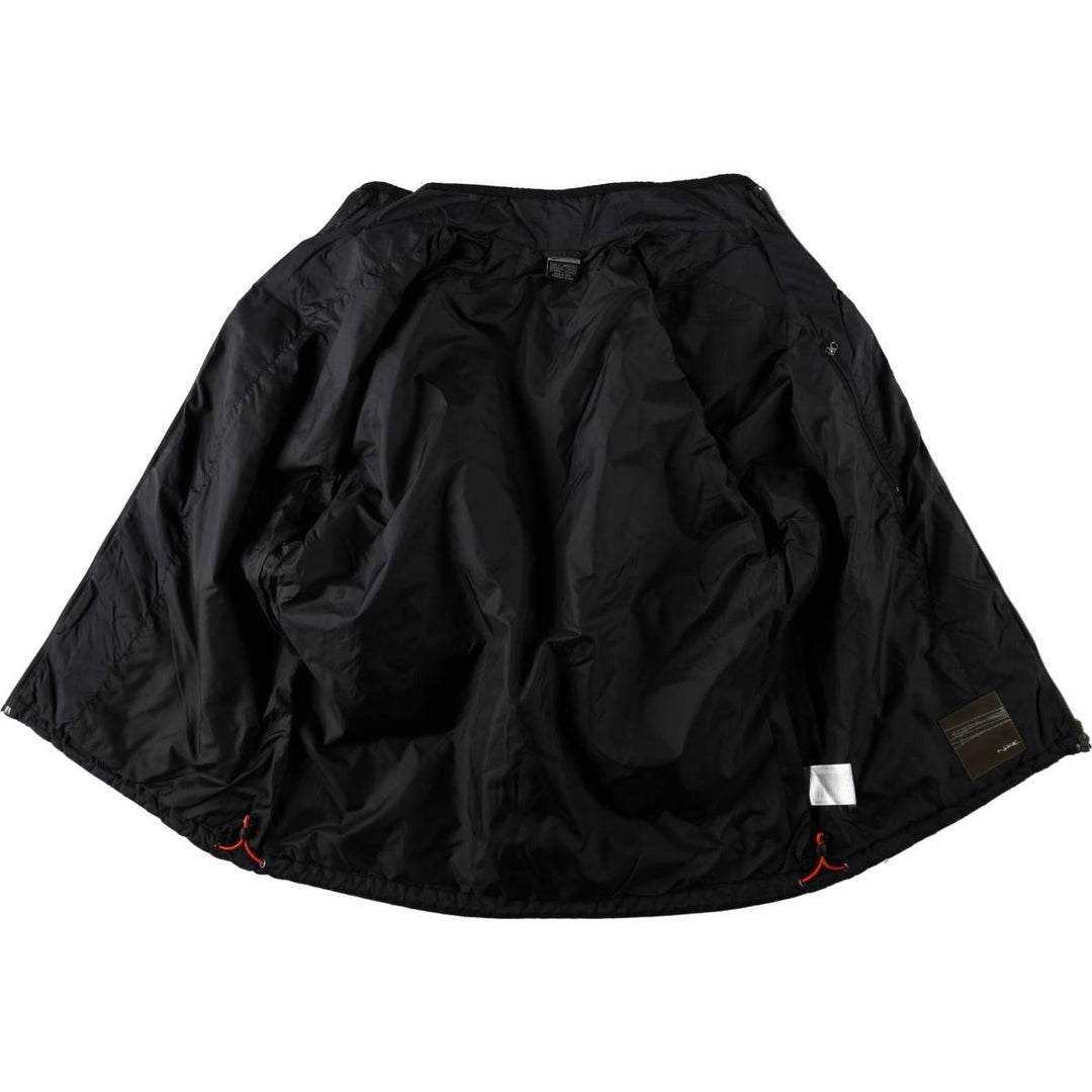 90s-00'S Nike padded puffer jacket, men's size L Nylon black type Vintage Second Hand