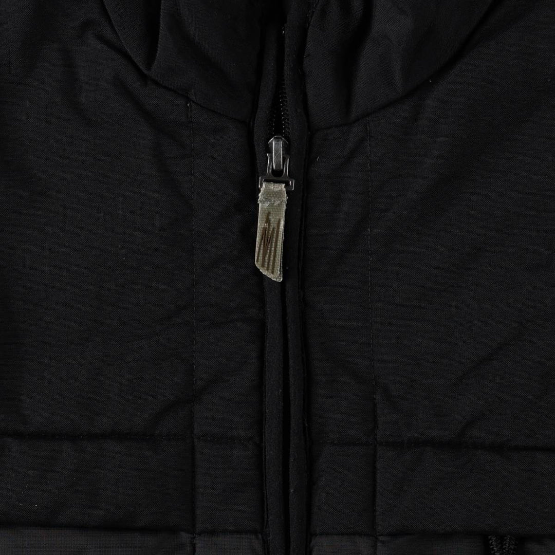 90s-00'S Nike padded puffer jacket, men's size L Nylon black type Vintage Second Hand