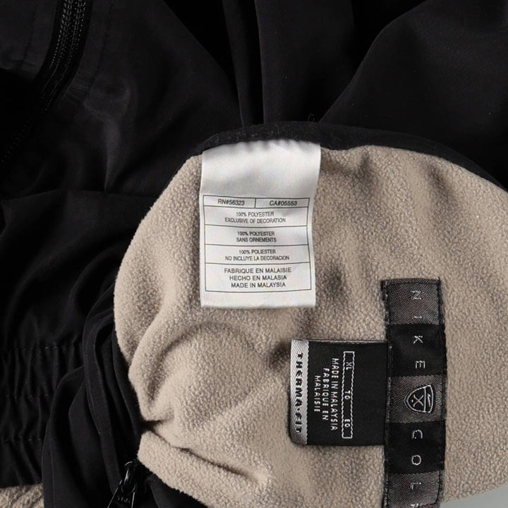 Nike Golf Reversible Padded Jacket Puffer Jacket Men's Size XL (approx.) polyester black type Vintage Second Hand