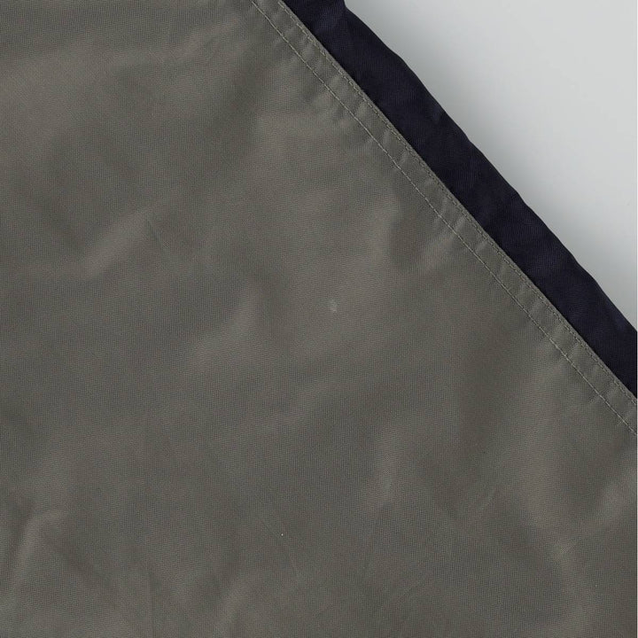 90s-00'S Nike padded puffer jacket, men's size L Nylon gray type Vintage Second Hand
