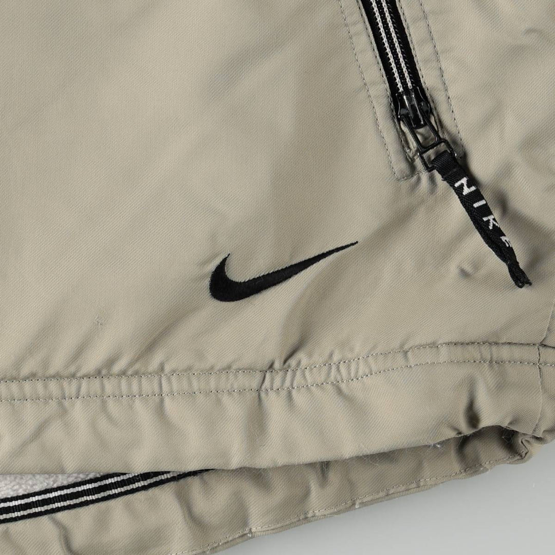 90s-00'S Nike padded puffer jacket, men's size L polyester unbleached Vintage Second Hand