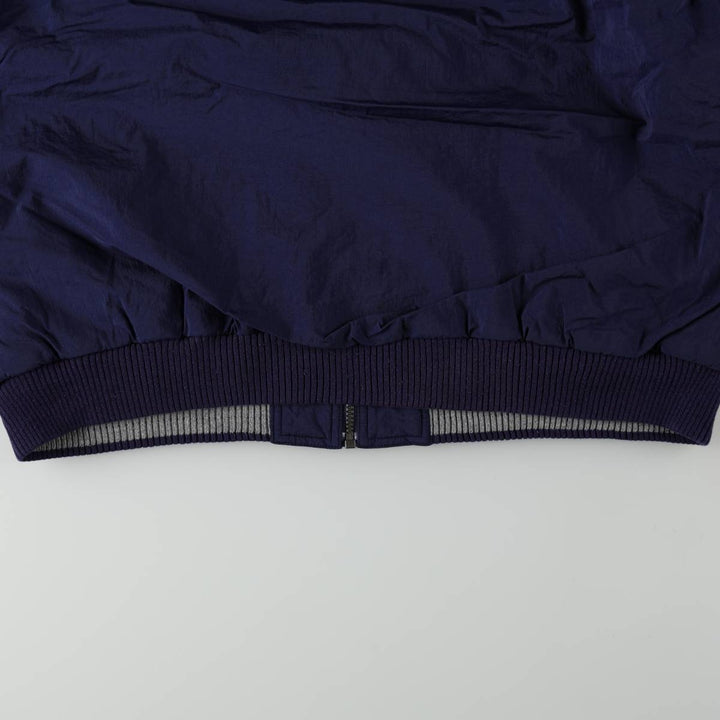 90s-00'S Adidas reversible padded hoodie puffer jacket, men's size L (approx.) Nylon gray type Vintage Second Hand