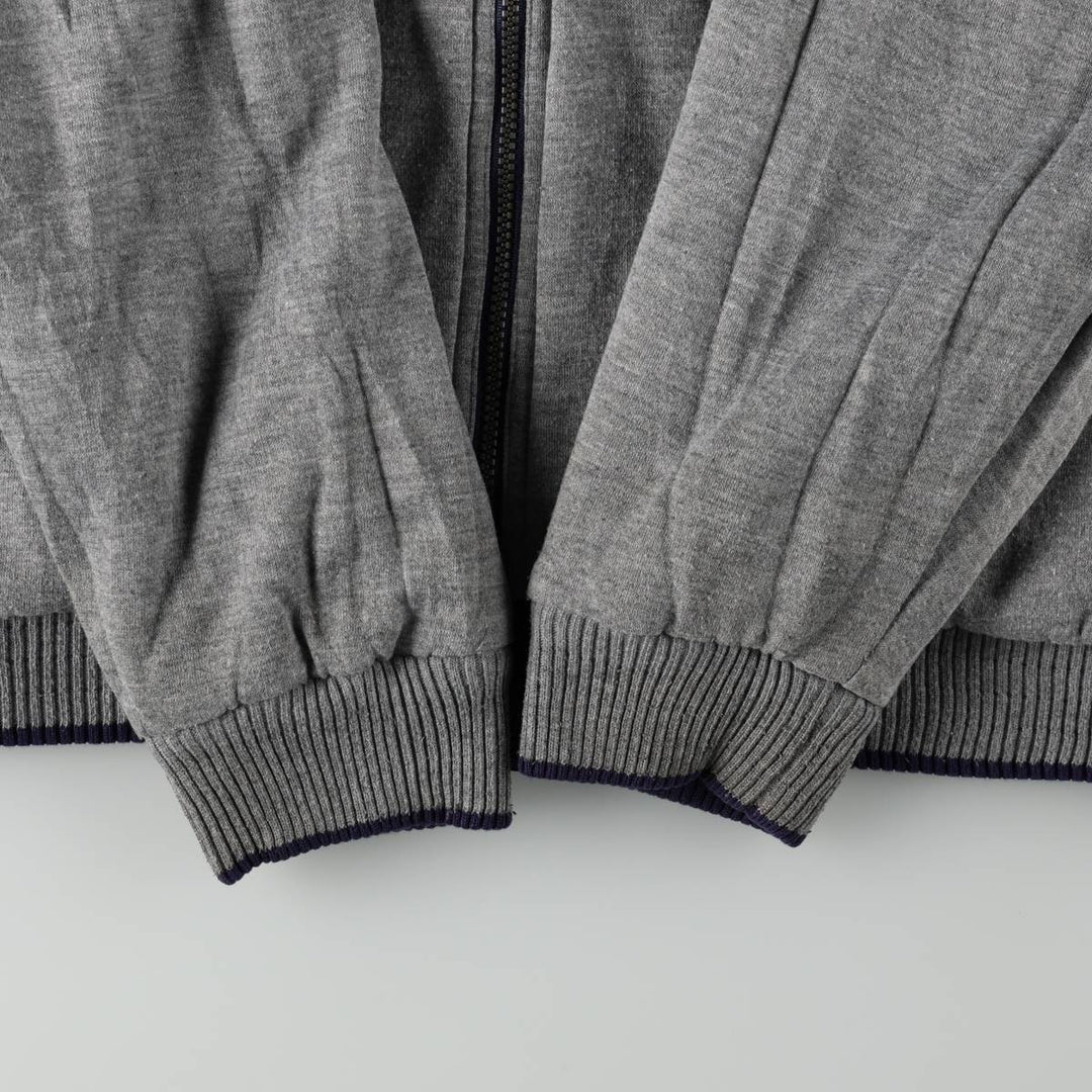 90s-00'S Adidas reversible padded hoodie puffer jacket, men's size L (approx.) Nylon gray type Vintage Second Hand