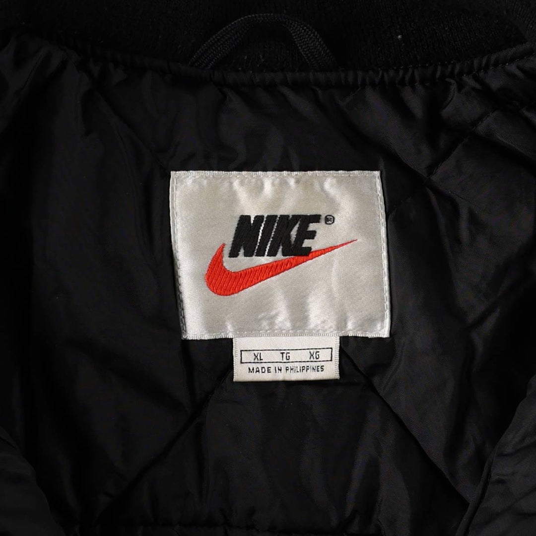90'S Nike Anorak Jacket, Men's XL, Vintage Nylon black type Vintage Second Hand