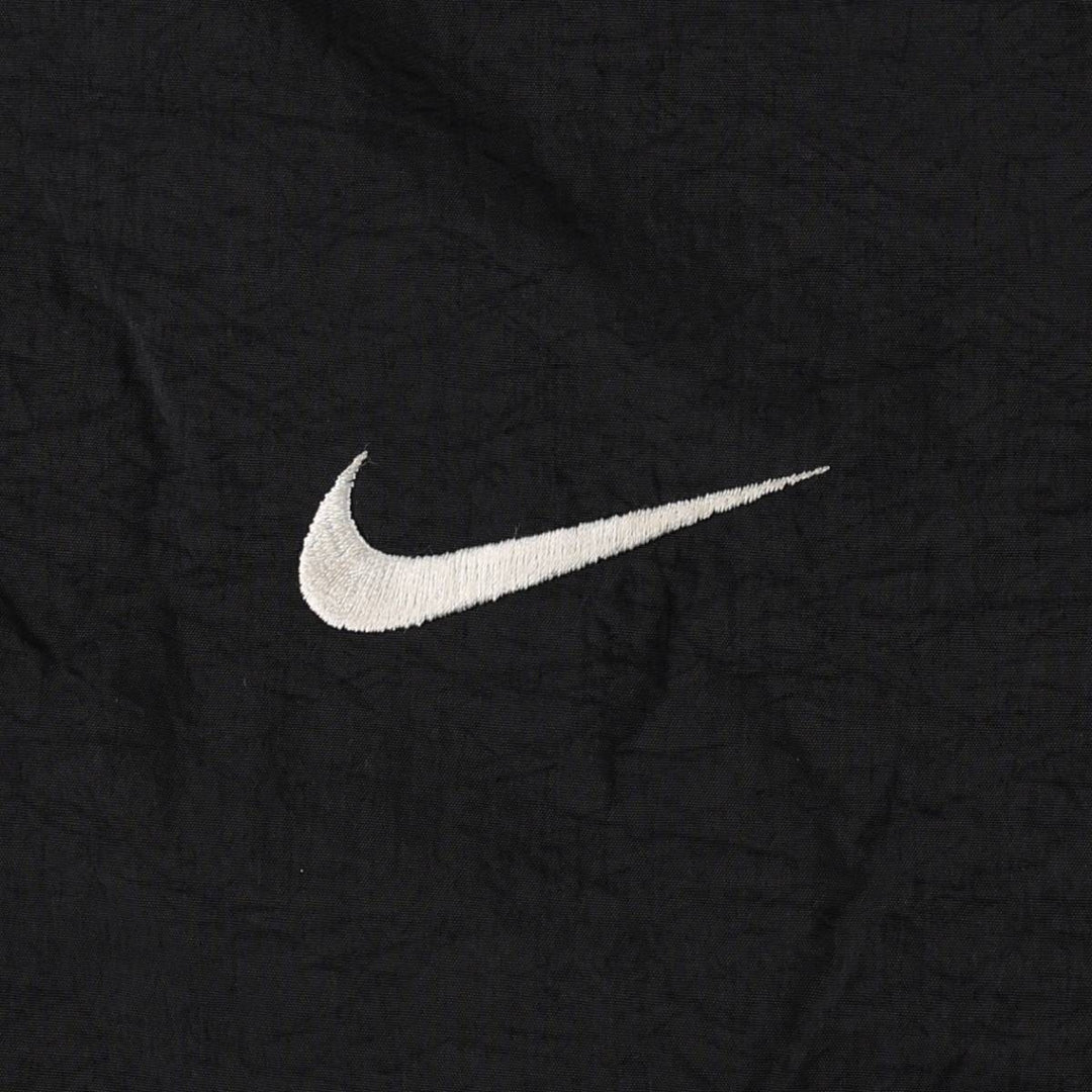 90'S Nike Anorak Jacket, Men's XL, Vintage Nylon black type Vintage Second Hand