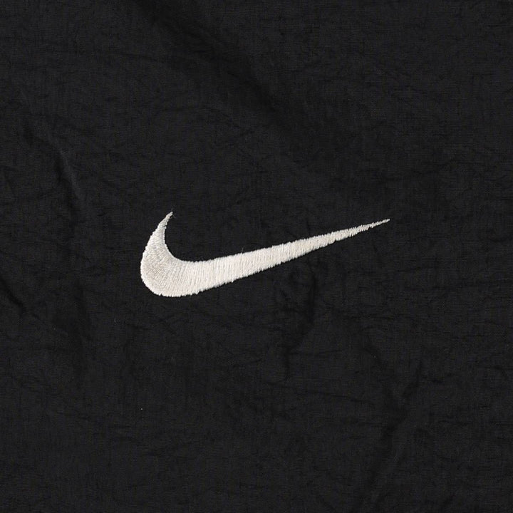 90'S Nike Anorak Jacket, Men's XL, Vintage Nylon black type Vintage Second Hand