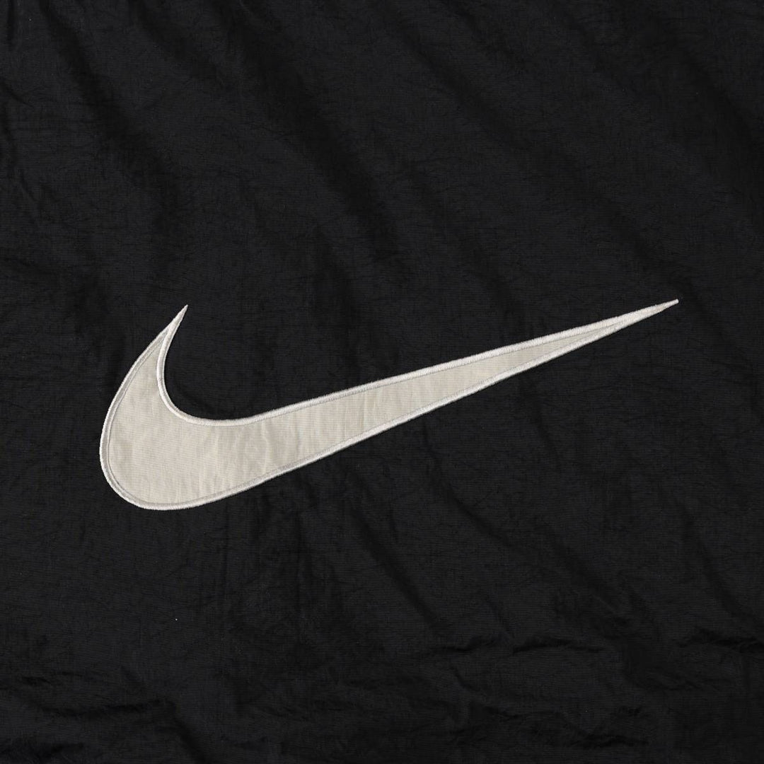 90'S Nike Anorak Jacket, Men's XL, Vintage Nylon black type Vintage Second Hand