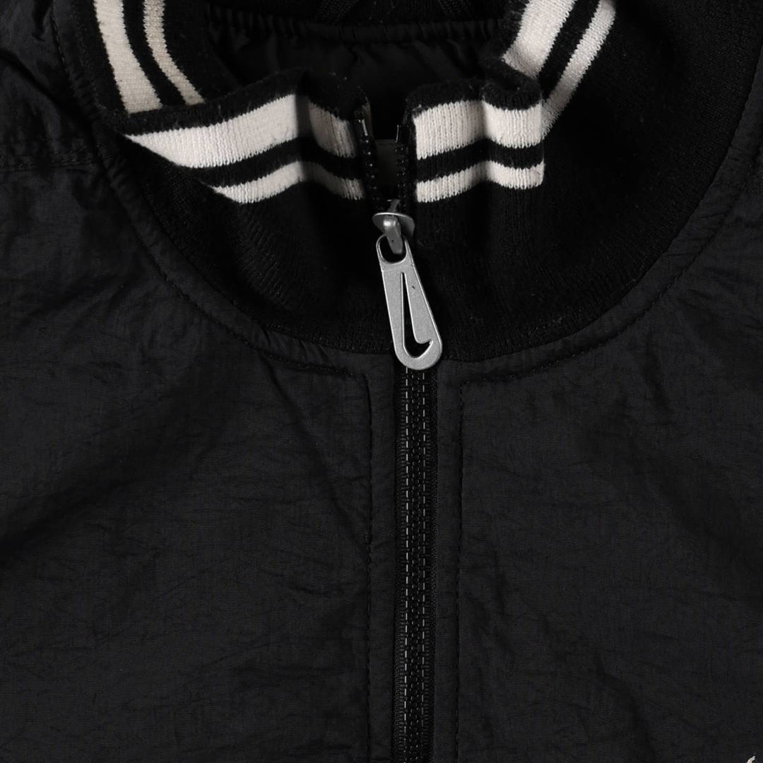 90'S Nike Anorak Jacket, Men's XL, Vintage Nylon black type Vintage Second Hand