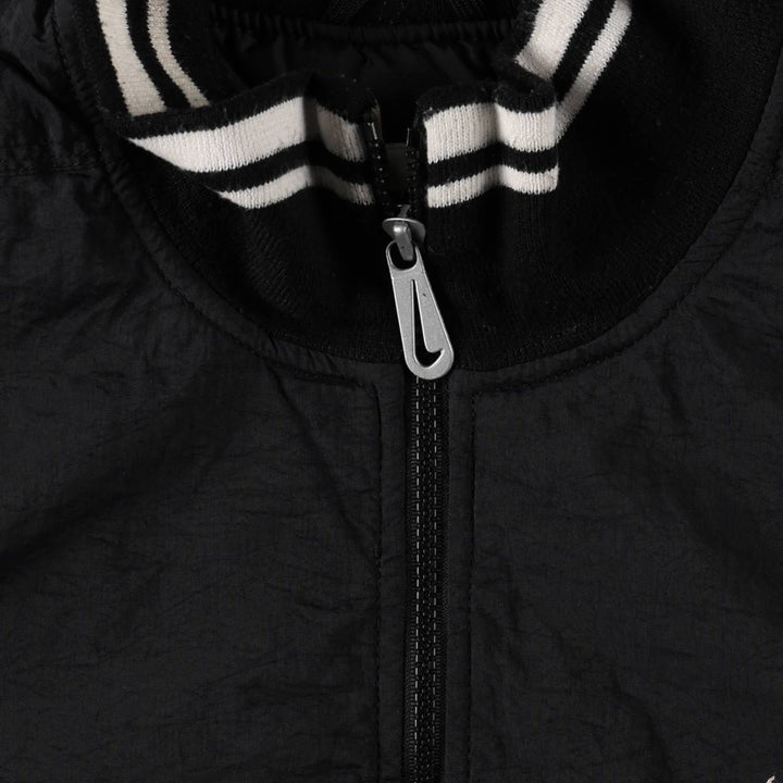 90'S Nike Anorak Jacket, Men's XL, Vintage Nylon black type Vintage Second Hand