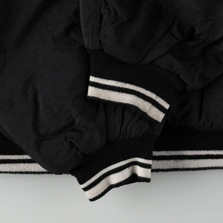 90'S Nike Anorak Jacket, Men's XL, Vintage Nylon black type Vintage Second Hand