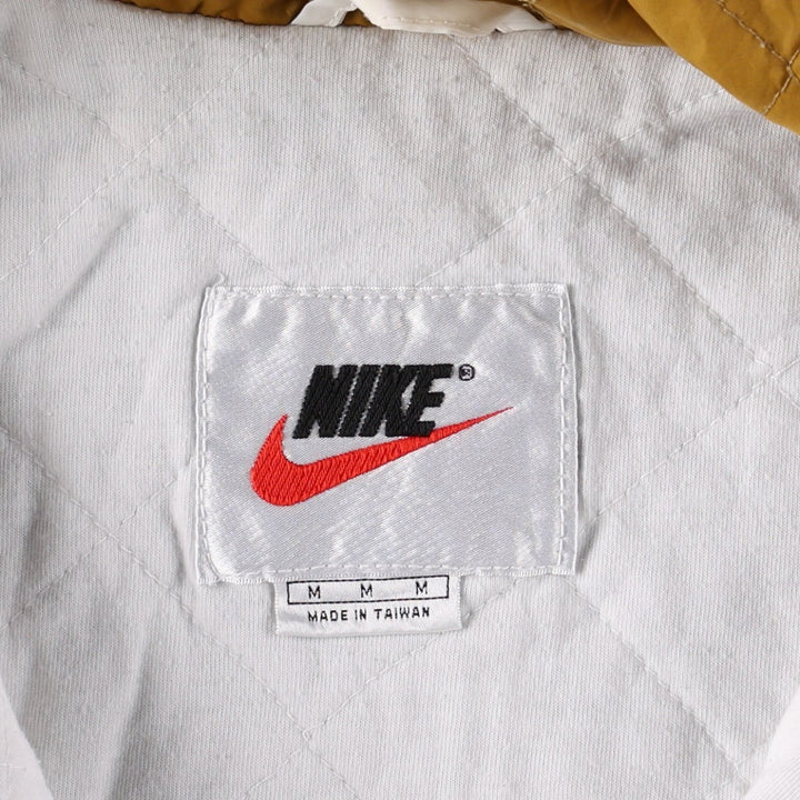 90'S Nike Anorak Parka, Men's Medium, Vintage Nylon white type Vintage Second Hand
