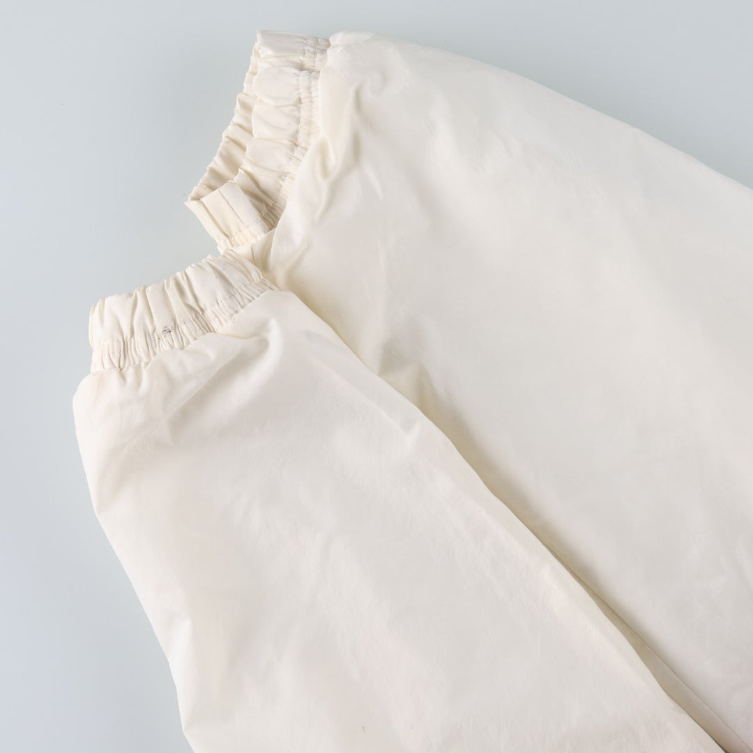 90'S Nike Anorak Parka, Men's Medium, Vintage Nylon white type Vintage Second Hand
