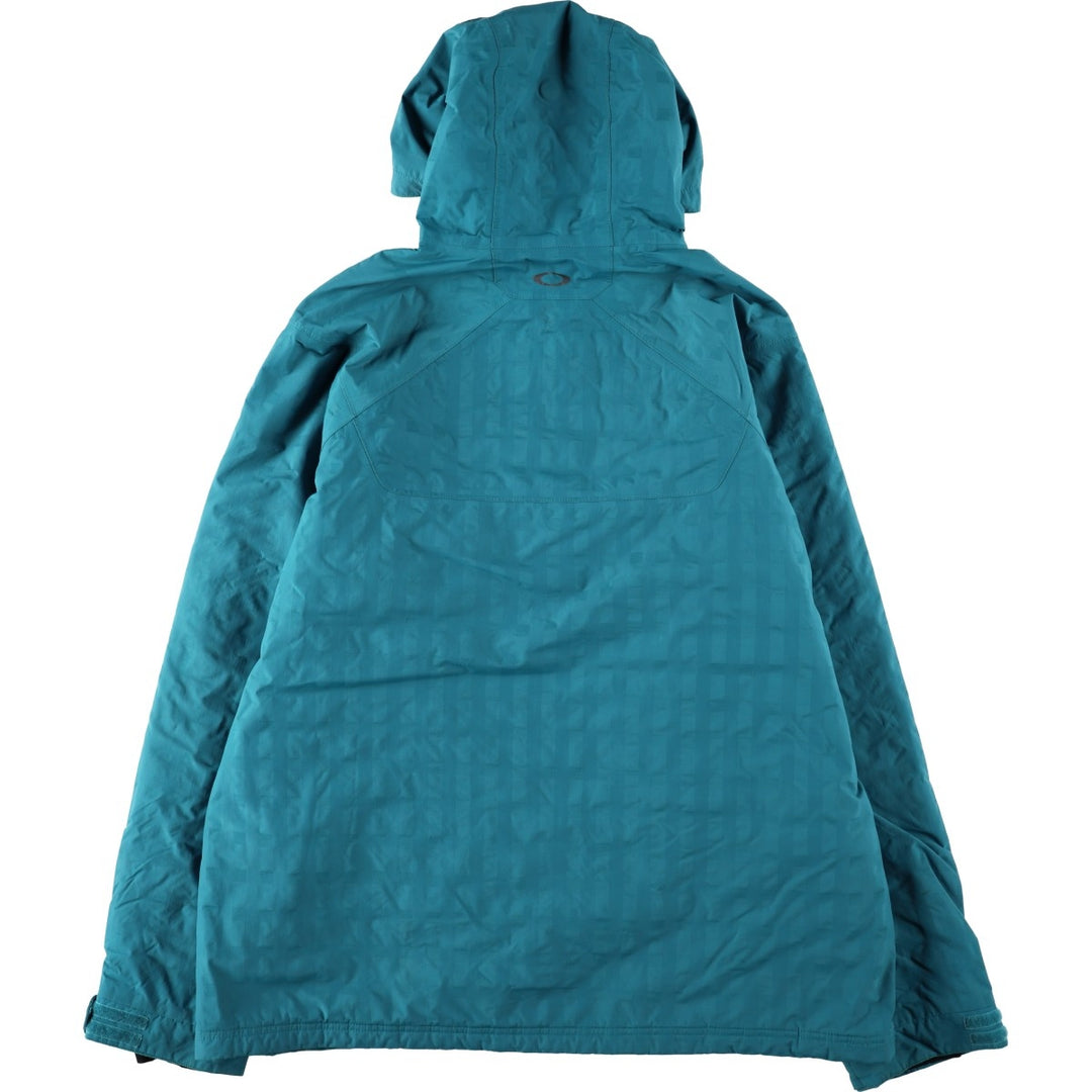Oakley LOOSE FIT Insulated Puffer Jacket (Men's XL equivalent) Nylon turquoise blue Vintage Second Hand