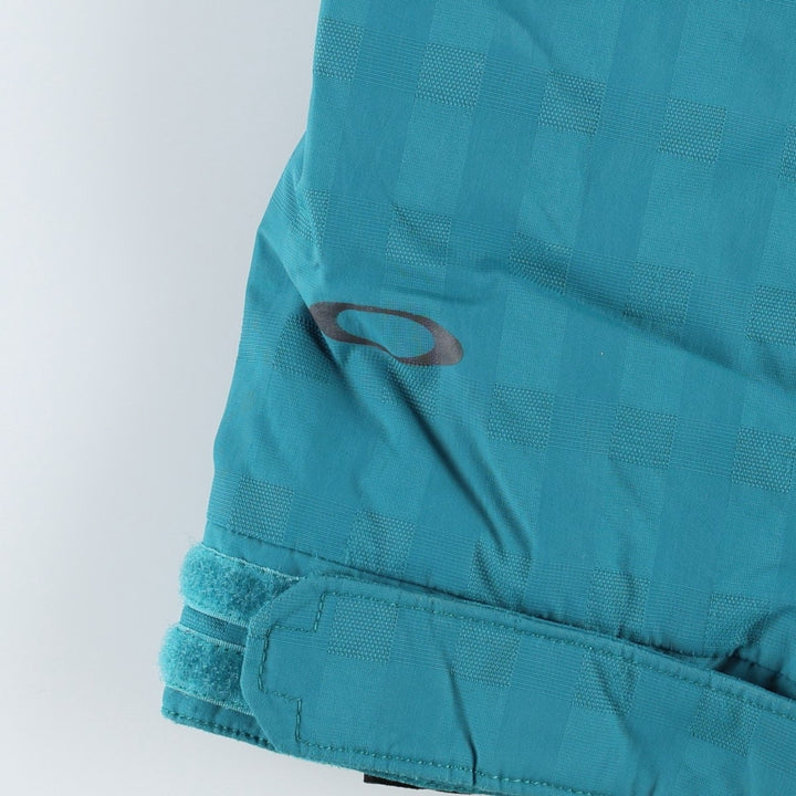 Oakley LOOSE FIT Insulated Puffer Jacket (Men's XL equivalent) Nylon turquoise blue Vintage Second Hand