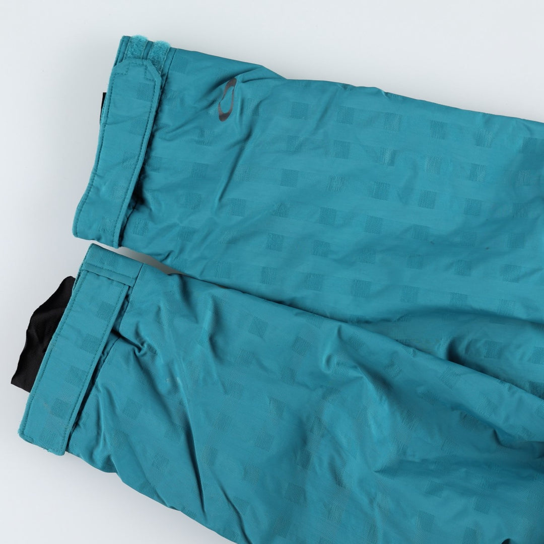 Oakley LOOSE FIT Insulated Puffer Jacket (Men's XL equivalent) Nylon turquoise blue Vintage Second Hand