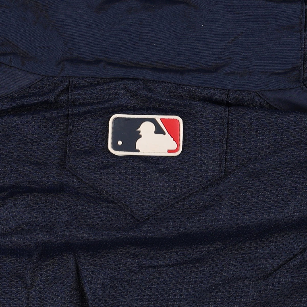 Majestic MLB New York Yankees Nylon Jacket, Men's XXL equivalent. Polyurethane Coated Nylon navy blue type Vintage Second Hand