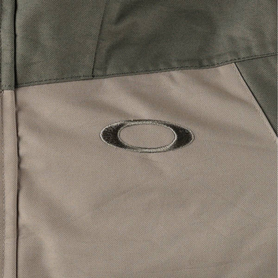 Oakley Two-Tone Down Parka, Men's XXL (approx.) Nylon Beige type Vintage Second Hand