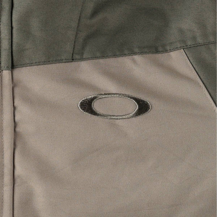 Oakley Two-Tone Down Parka, Men's XXL (approx.) Nylon Beige type Vintage Second Hand