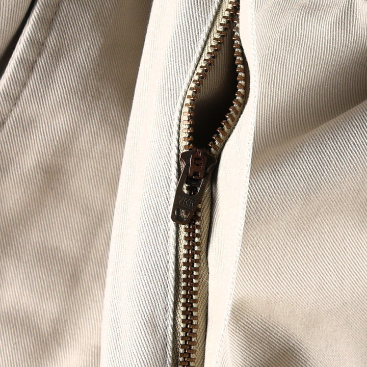 90s~S LLBean CLASSIC FIT Chino Pants Men's W34 equivalent cotton ivory Vintage Second Hand