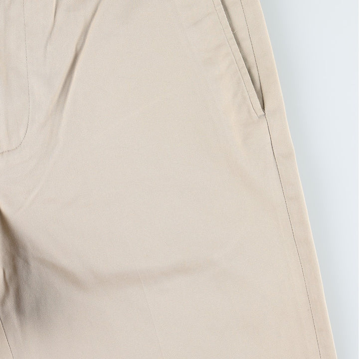 Eddie Bauer Relaxed Fit Chino Pants for Men, W35 cotton Beige type Vintage Second Hand