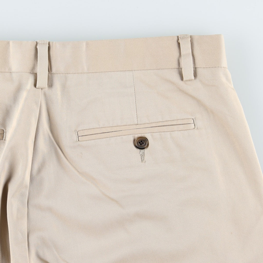 Eddie Bauer Relaxed Fit Chino Pants for Men, W35 cotton Beige type Vintage Second Hand