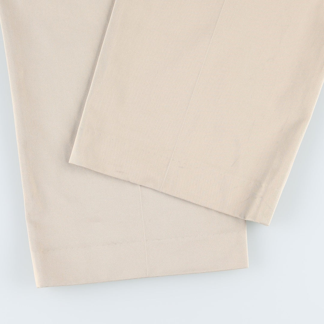 Eddie Bauer Relaxed Fit Chino Pants for Men, W35 cotton Beige type Vintage Second Hand