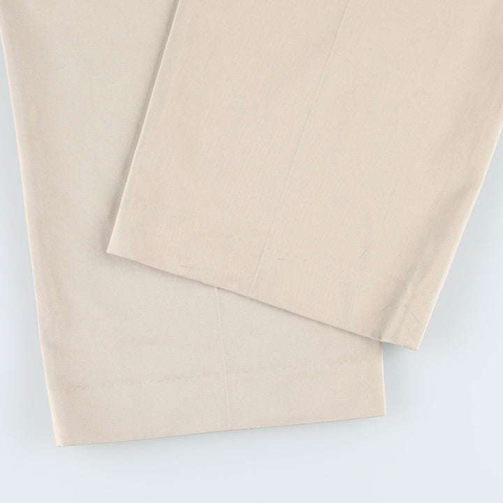 Eddie Bauer Relaxed Fit Chino Pants for Men, W35 cotton Beige type Vintage Second Hand