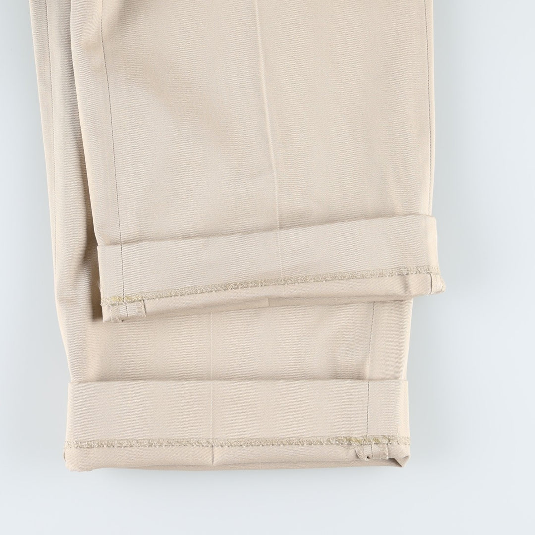 Eddie Bauer Relaxed Fit Chino Pants for Men, W35 cotton Beige type Vintage Second Hand