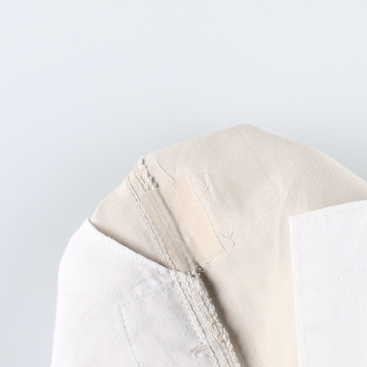 Ralph Lauren CHAPS Two-Pleat Chino Pants, Men's Size W30 (approx.) cotton ivory Vintage Second Hand