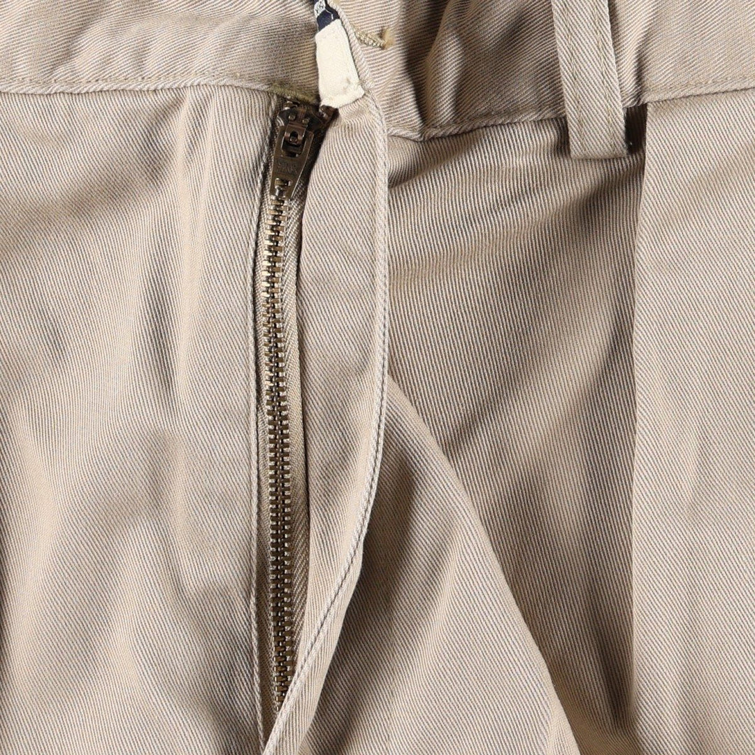 Ralph Lauren Polo Ralph Lauren Andrew Pant Two-pleat Chino Pants Men's Size W34 cotton Beige type Vintage Second Hand