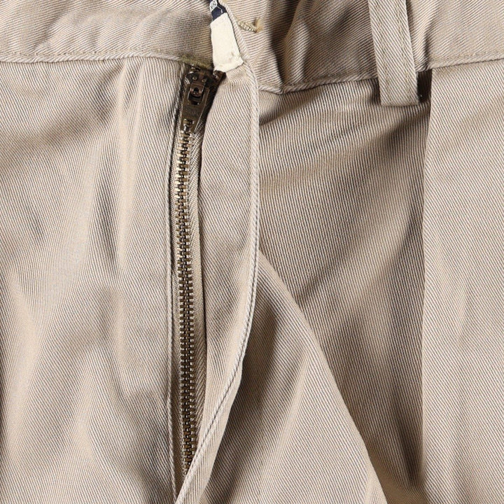 Ralph Lauren Polo Ralph Lauren Andrew Pant Two-pleat Chino Pants Men's Size W34 cotton Beige type Vintage Second Hand
