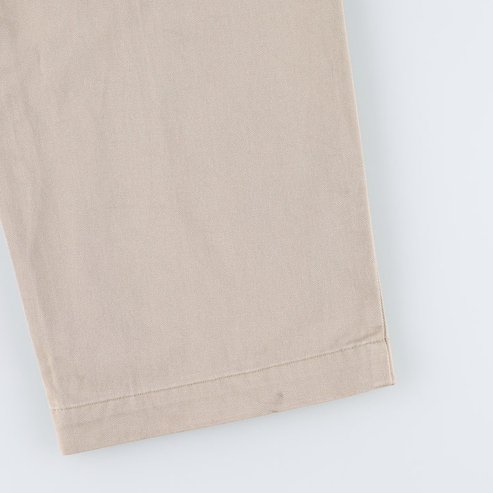 Ralph Lauren Polo Ralph Lauren Andrew Pant Two-pleat Chino Pants Men's Size W34 cotton Beige type Vintage Second Hand