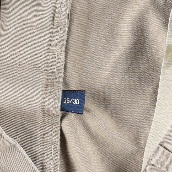Ralph Lauren Polo Ralph Lauren Andrew Pant Two-pleat Chino Pants Men's W35 cotton Beige type Vintage Second Hand