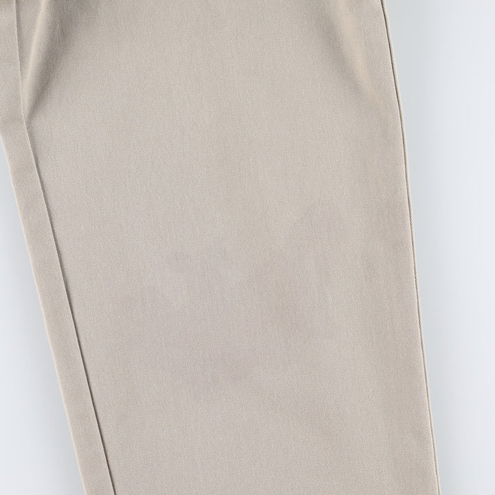 Ralph Lauren Polo Ralph Lauren Andrew Pant Two-pleat Chino Pants Men's W35 cotton Beige type Vintage Second Hand