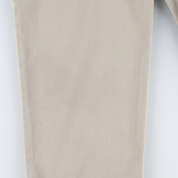 Ralph Lauren Polo Ralph Lauren Andrew Pant Two-pleat Chino Pants Men's W35 cotton Beige type Vintage Second Hand